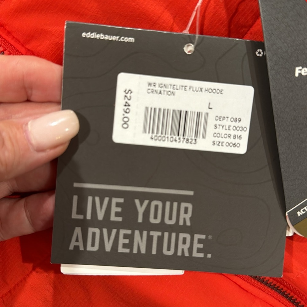 Eddie Bauer Evertherm First Ascent storm repel Thindown Goose Down Jacket - Picture 3 of 8